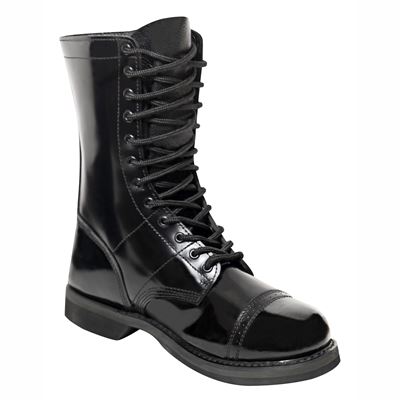 Buty JUMP 10" skórzane BLACK