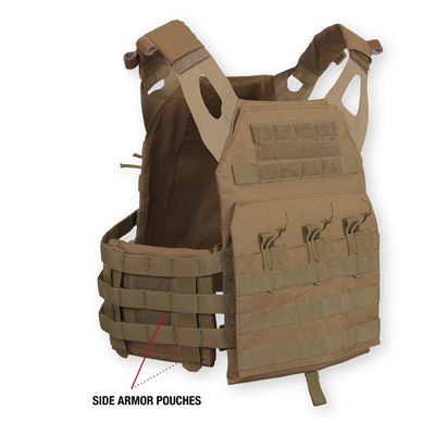 Kieszenie LACV na boczne panele 2 szt. COYOTE BROWN