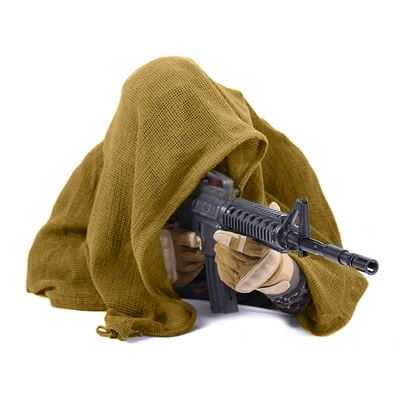 Szalik uniwersalny SNIPER 90x117 cm COYOTE BROWN