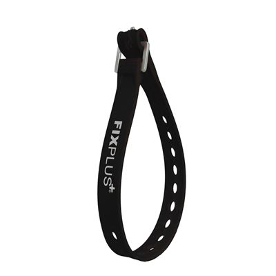 FIXPLUS 66 cm czarny gumowy pasek ściągający