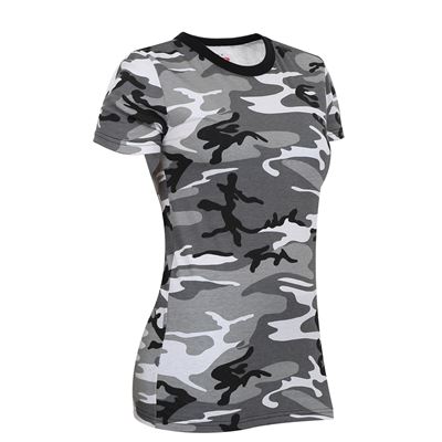 Damska przedłużona koszulka CITY CAMO