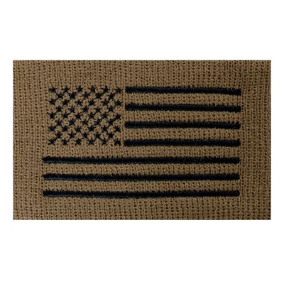 Czapka z cienkiej dzianiny z flagą USA COYOTE