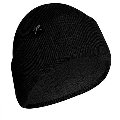 SHERPA extra izolowana czapka BLACK