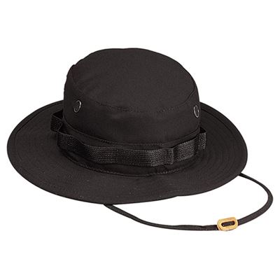 Czapka BOONIE rip-stop CZARNA