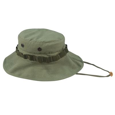 Kapelusz VINTAGE VIETNAM ZIELONY