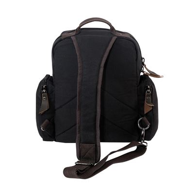 Plecak SLING VINTAGE na jedno ramię, płócienny, CZARNY ROTHCO 59680 2