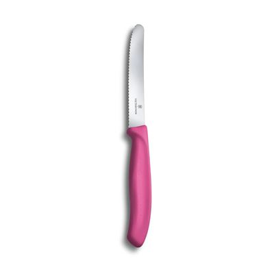 Nóż do pomidorów 11cm PINK