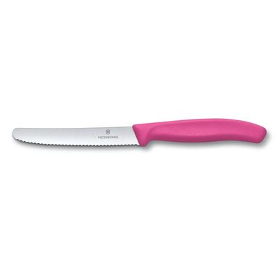Nóż do pomidorów 11cm PINK