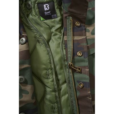 Kurtka dziecięca M65 STANDARD WOODLAND