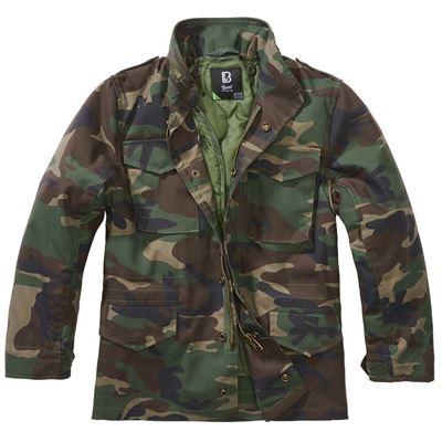 Kurtka dziecięca M65 STANDARD WOODLAND