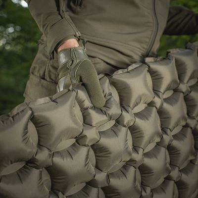 Podkładka nadmuchiwana podwójna Sleeping Pad 195 × 120 × 5 ZIELONA M-TAC 60019001 5