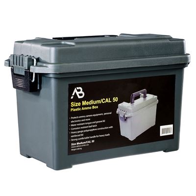 Plastikowa skrzynka na amunicję AMMO BOX US CAL.50