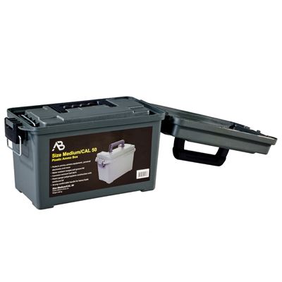 Plastikowa skrzynka na amunicję AMMO BOX US CAL.50