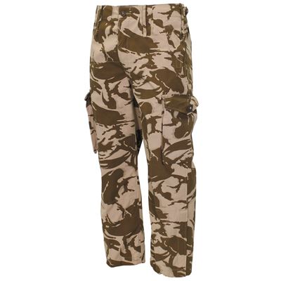 Brytyjskie spodnie wiatroodporne COMBAT DPM DESERT new
