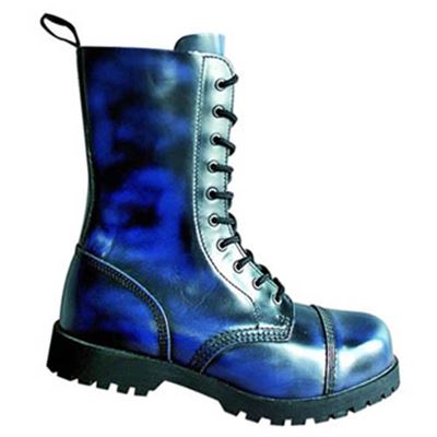 Buty BOOTS & BRACES 10 otworów NIEBIESKIE