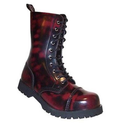 Buty BOOTS & BRACES 10 hole KORAL RED