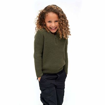 Sweter dziecięcy MARINE TROYER GREEN