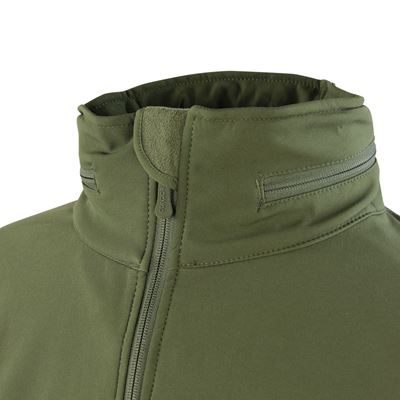 Kurtka Summit SOFTSHELL ZELENÁ
