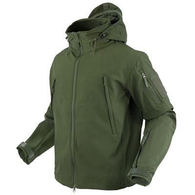 Kurtka Summit SOFTSHELL ZELENÁ