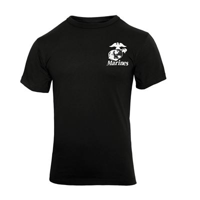 Koszulka MARINES PAIN IS WEAKNESS CZARNA