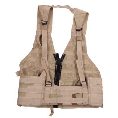 Kamizelka taktyczna US MOLLE II FLC 3-COL DESERT