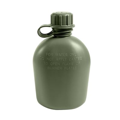 Butelka polowa oryginalna US 1Qt. plastikowa ZIELONA