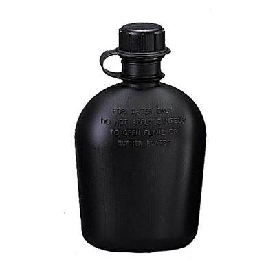 Oryginalna butelka polowa US 1Qt. plastikowa CZARNA