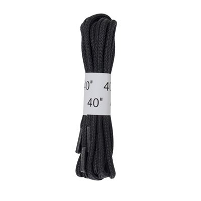 Sznurowadła 100 cm CZARNE