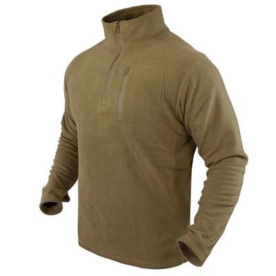 Bluza CONDOR 1/4 ZIP FLEECE COYOTE BROWN