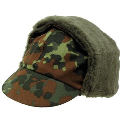 Czapka zimowa BW oryginalna FLECKTARN