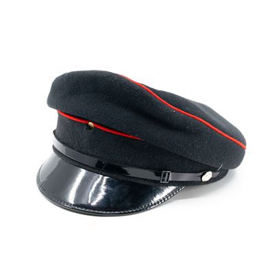 Brygadier damski BRITISH 2 czerwone paski BLACK