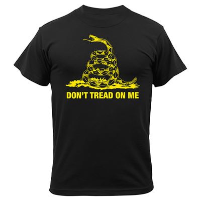 Koszulka DON´T TREAD ON ME CZARNA