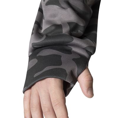 Bluza z kapturem CONCEALED CARRY BLACK CAMO