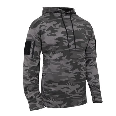Bluza CONCEALED CARRY z kapturem BLACK CAMO