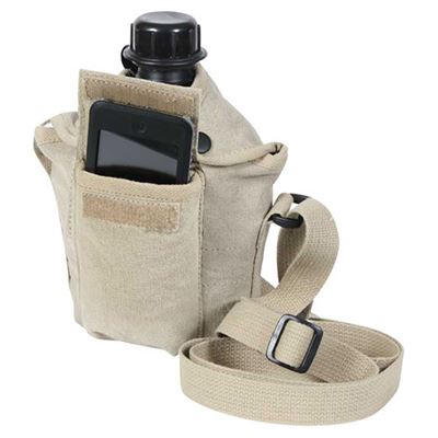 Pokrowiec na butelkę polową 1L US VINTAGE KHAKI