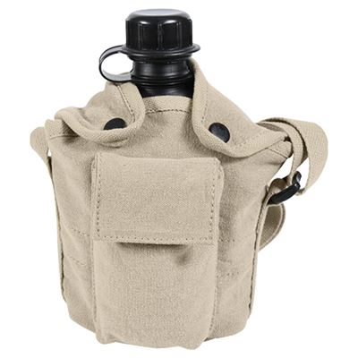 Pokrowiec na butelkę polową 1L US VINTAGE KHAKI
