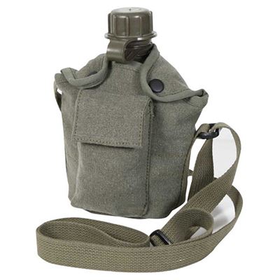 Pokrowiec na butelkę polową 1L US VINTAGE GREEN