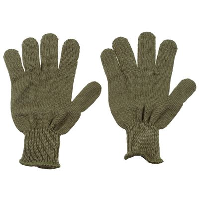 Rękawiczki bez palców dzianinowe FRENCH OLIV