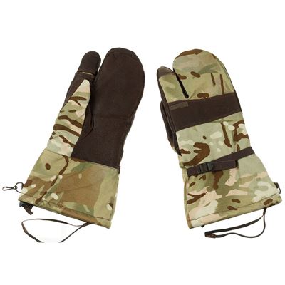 Rękawice brytyjskie trzypalcowe GORE-TEX MTP używane