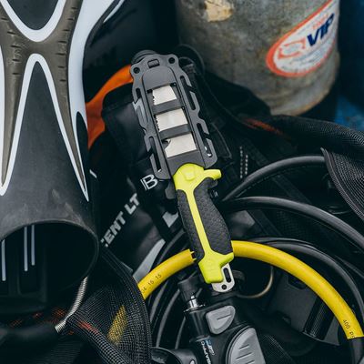 Nóż TANU™ z adapterem B.C.D. ZIELONY GEAR AID® 62075 2