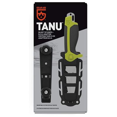 Nóż TANU™ z adapterem B.C.D. ZIELONY GEAR AID® 62075 6
