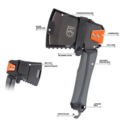 Wielofunkcyjna siekierka Camp BALTA™ GEAR AID® 63040 10