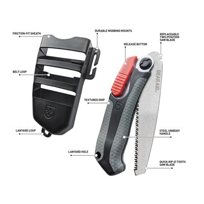 Piła składana Camp SKARA™ GEAR AID® 63050 2
