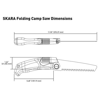 Piła składana Camp SKARA™ GEAR AID® 63050 10