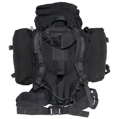Plecak Dutch MODULAR BLACK z kieszeniami bocznymi