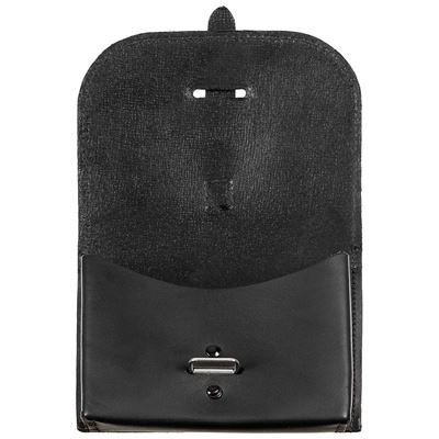 Etui ITALIANSKIE skórzane na pasek CZARNE Armia włoska 630895A 3