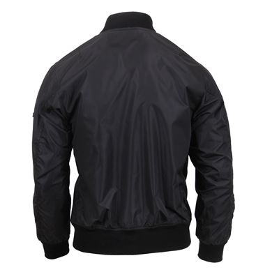 Kurtka bomber MA1 FLIGHT lekka CZARNA