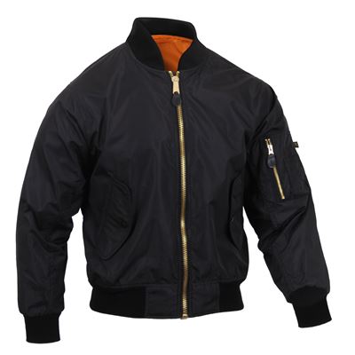 Kurtka bomber MA1 FLIGHT lekka CZARNA
