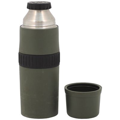 Termos HOLANDSKÁ original 1 litr mod.II ZELENÁ używany