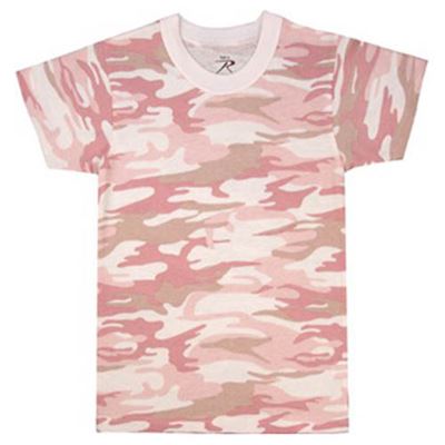 Koszulka dziecięca PINK CAMO BABY